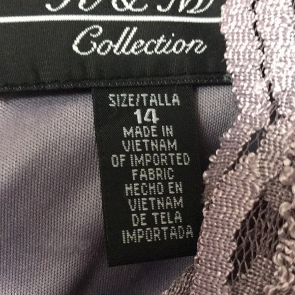 R&M Collection 2 piece dress and jacket size 14 - Picture 9 of 12